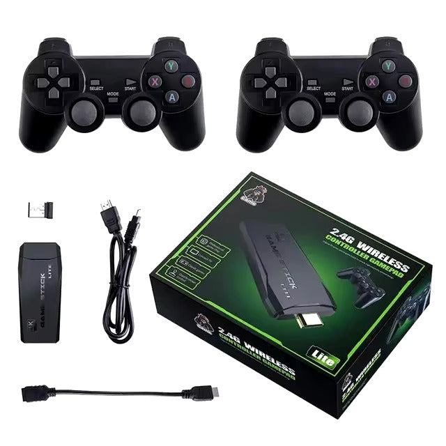 Consola 4K HDMI Game Stick Inalámbrico + ENVÍO GRATIS.