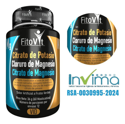 MAGNESIO 110ML + CITRATO DE MAGNECIO X60