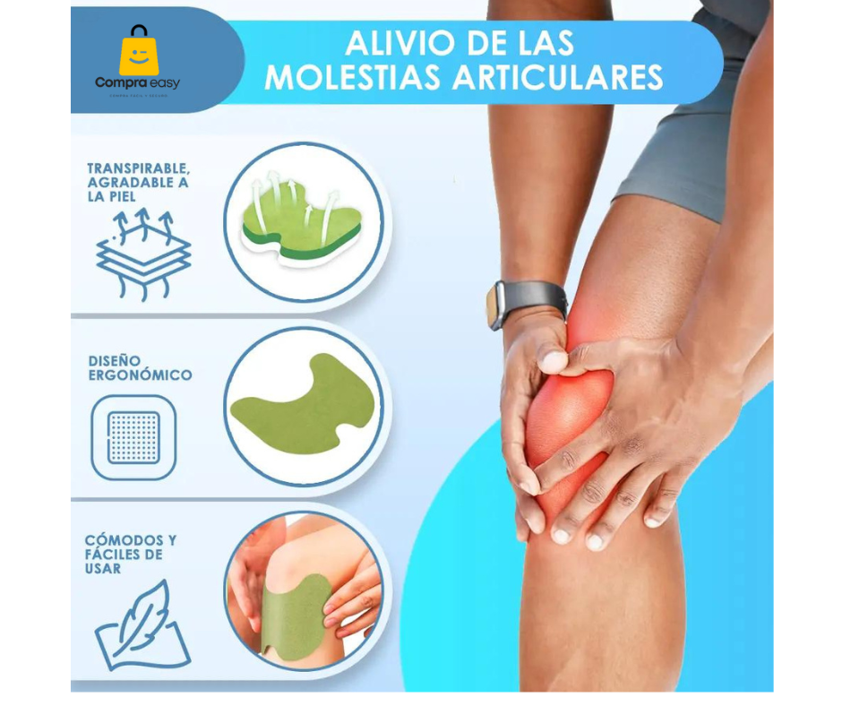 Parches de alivio para el dolor de Rodilla x12 Unidades + ENVÍO GRATIS!