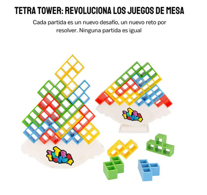 TORRE TETRIS: Desafía tu Equilibrio y Estrategia: ¡Diversión para Todos!